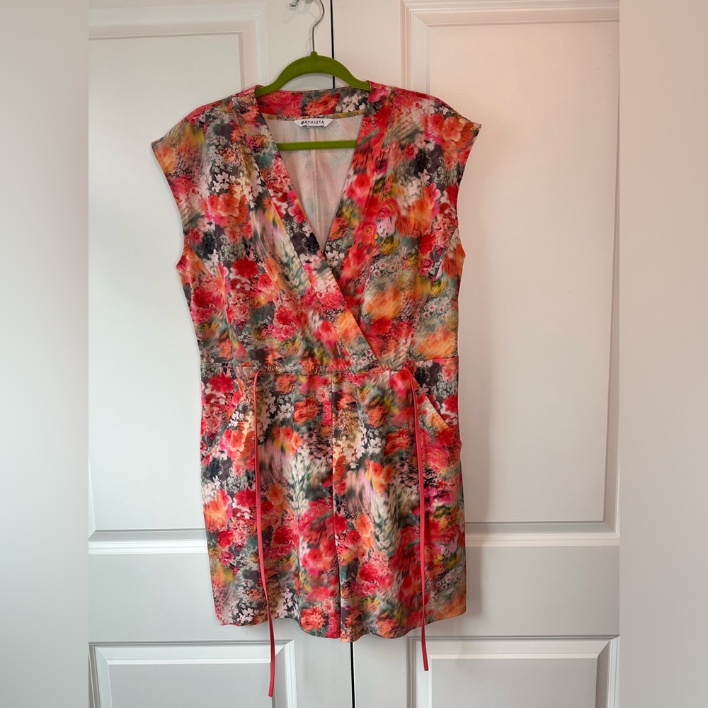 Athleta Marlow Romper Renewed Bloom Pink (Size M)